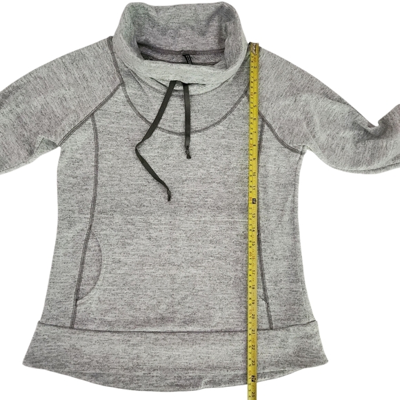 KUHL Lea grey Pullover Sweatshirt Cowl Neck - Women's medium - Picture 8 of 14